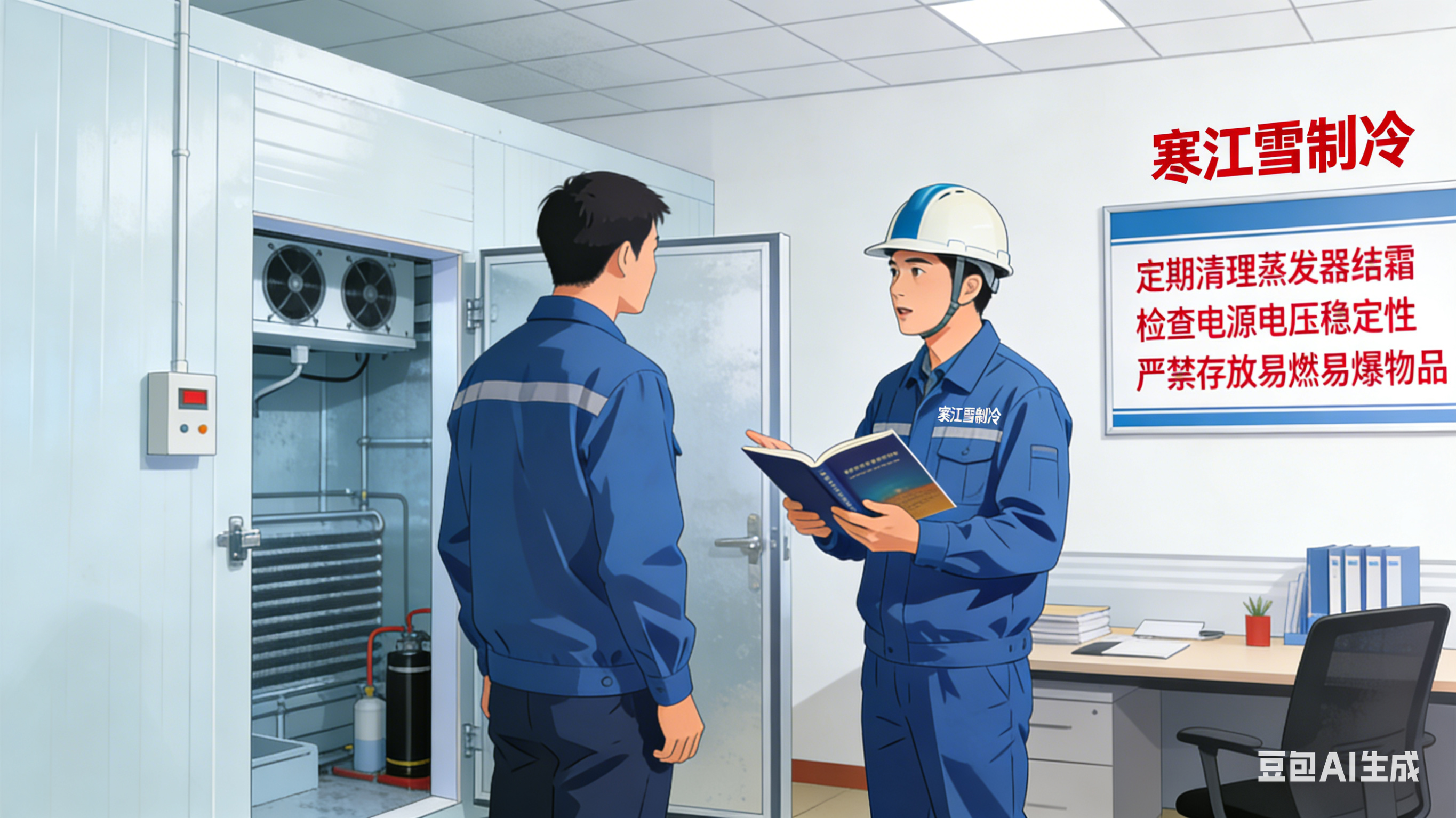 寒江雪制冷冷库安装流程及规范